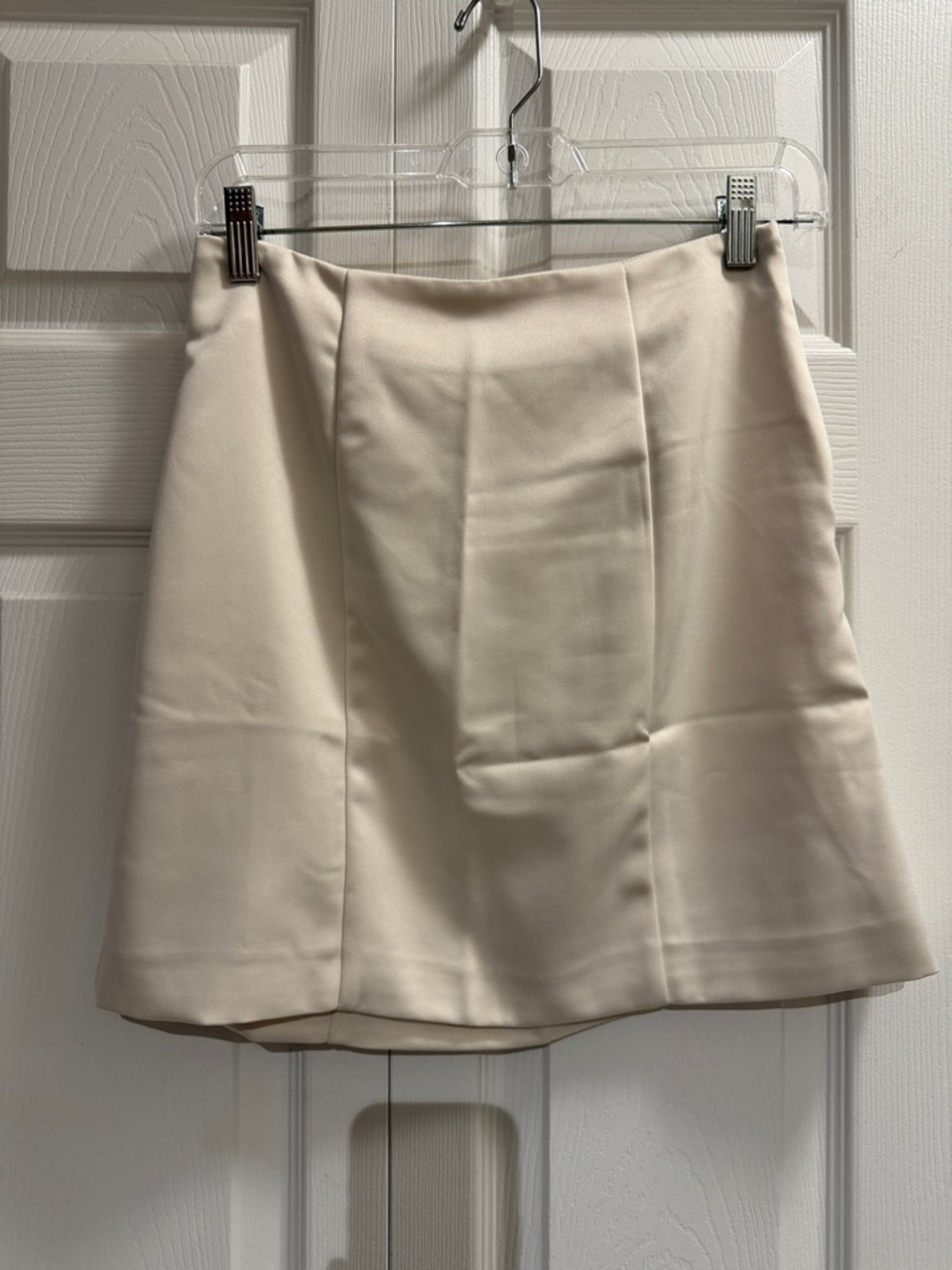 a new day Soft Cream A-Line Mini Skirt